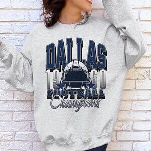 Style Dallas Football Sweatshirt Gameday Tee 134